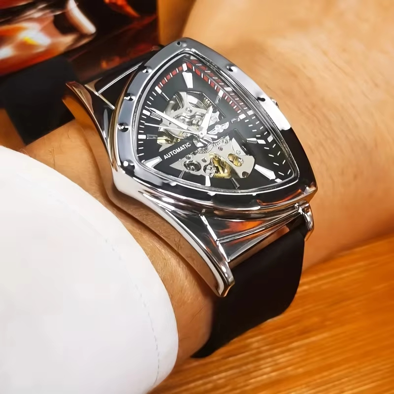 Watch Triangle Luxury - Мужские роскошные военные механические часы WINNER