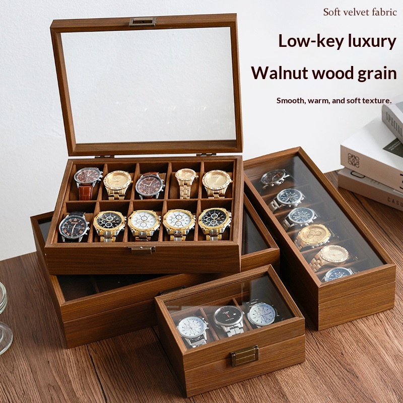Luxury Watch Collection Box - Шкатулка для хранения часов из черного