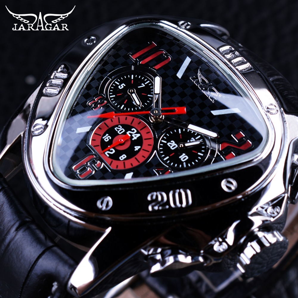 Watch Triangle Luxury - Jaragar Sport Racing Design Геометрический треугольник