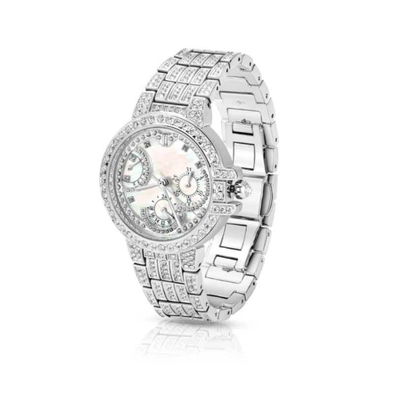Luxury Watch White - Часы-браслет BELLUX из медного сплава с