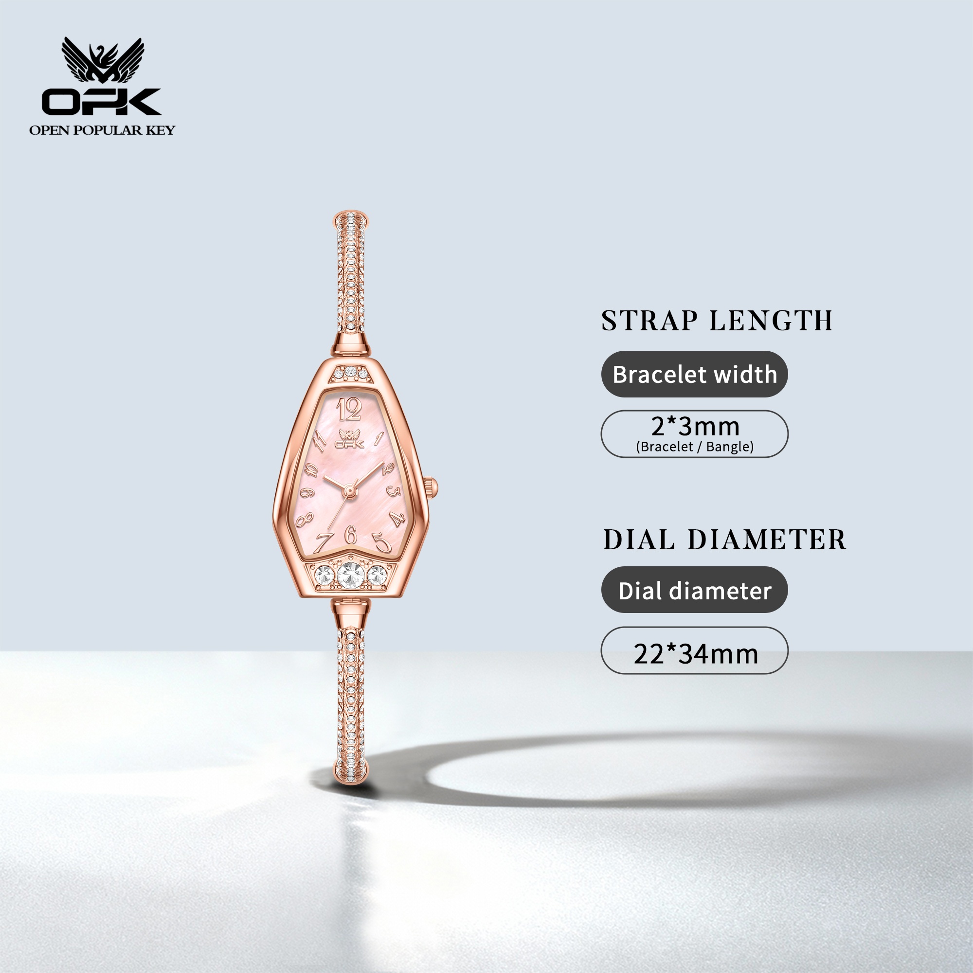 OPK 6096 Оригинальные брендовы – обзор и цена Watch Triangle Luxury