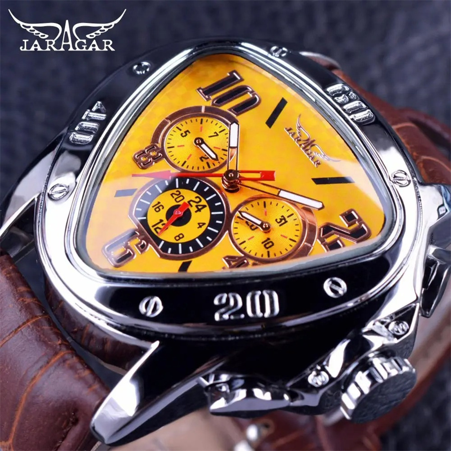 Мужские часы JARAGAR 951 Luxur – обзор и цена Watch Triangle Luxury