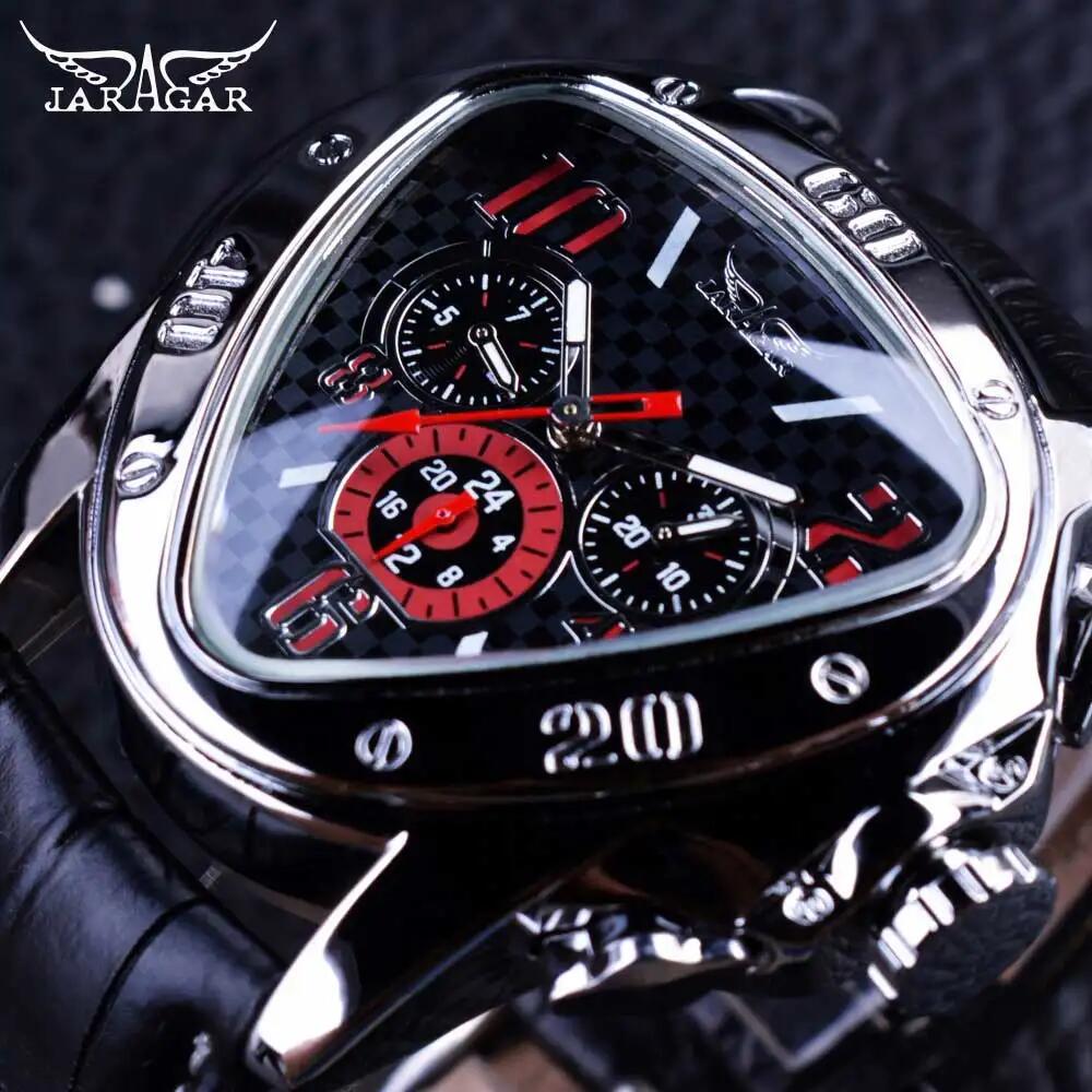 Мужские часы JARAGAR 951 Luxur – обзор и цена Watch Triangle Luxury