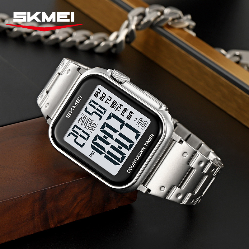 SKMEI 2447 электронные часы с  – обзор и цена Watch Triangle Luxury