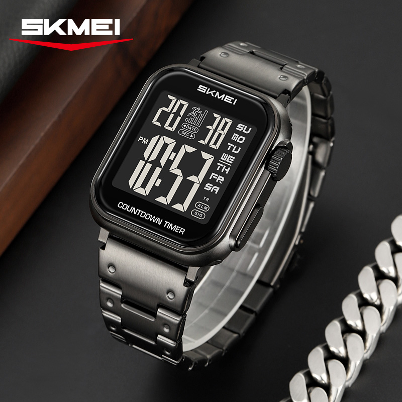 SKMEI 2447 электронные часы с  – обзор и цена Watch Triangle Luxury