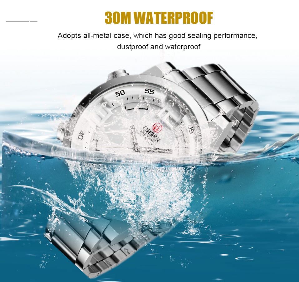 Новые брендовые Цифровые кварц – обзор и цена Luxury Watch White