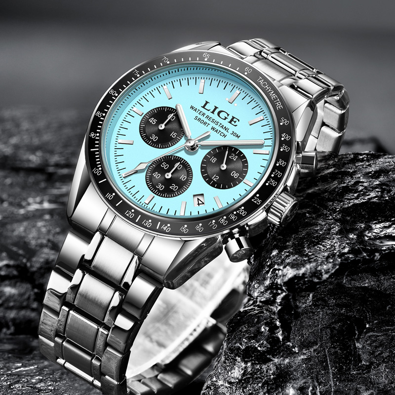Мужские часы LIGE, топ-бренд,  – обзор и цена Luxury Watch Collection Box