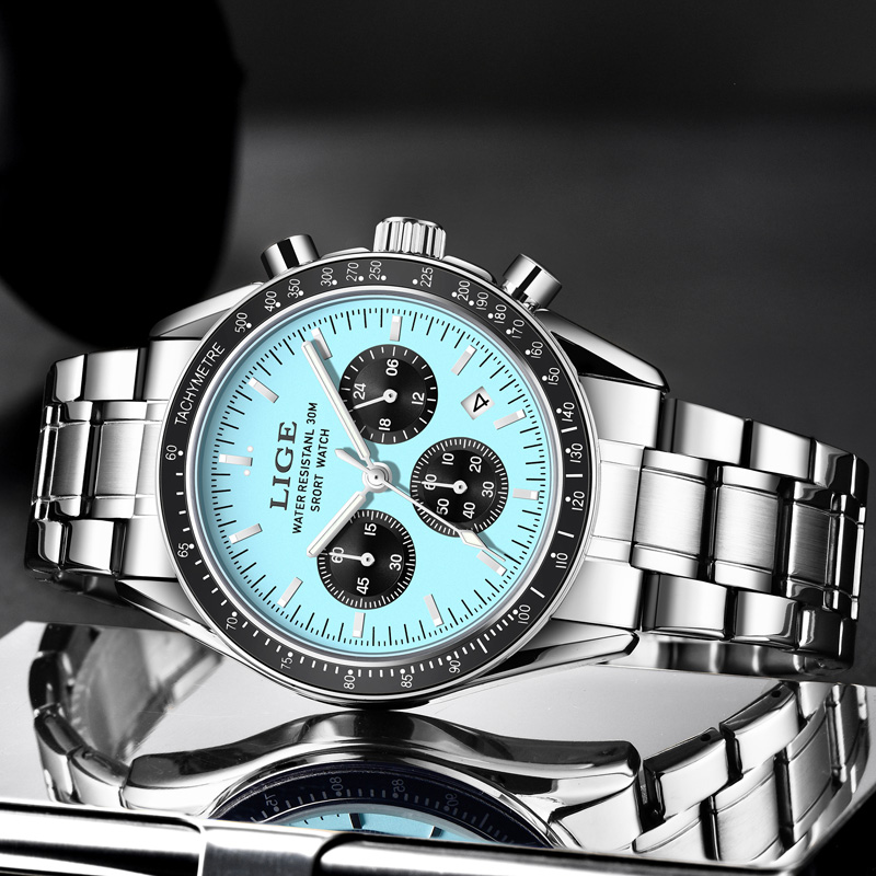 Мужские часы LIGE, топ-бренд,  – обзор и цена Luxury Watch Collection Box