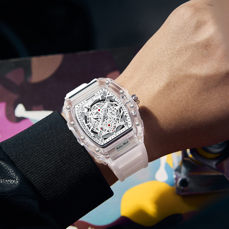 Модные повседневные мужские ча – обзор и цена Luxury Watch White