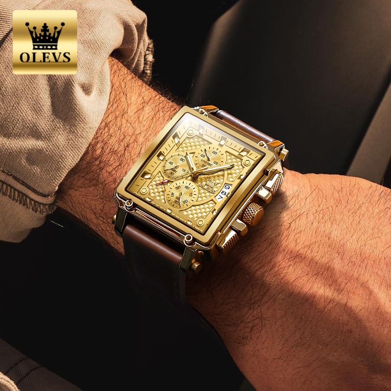 Мужские часы бренда OLEVS, вод – обзор и цена Luxury Watch Brands