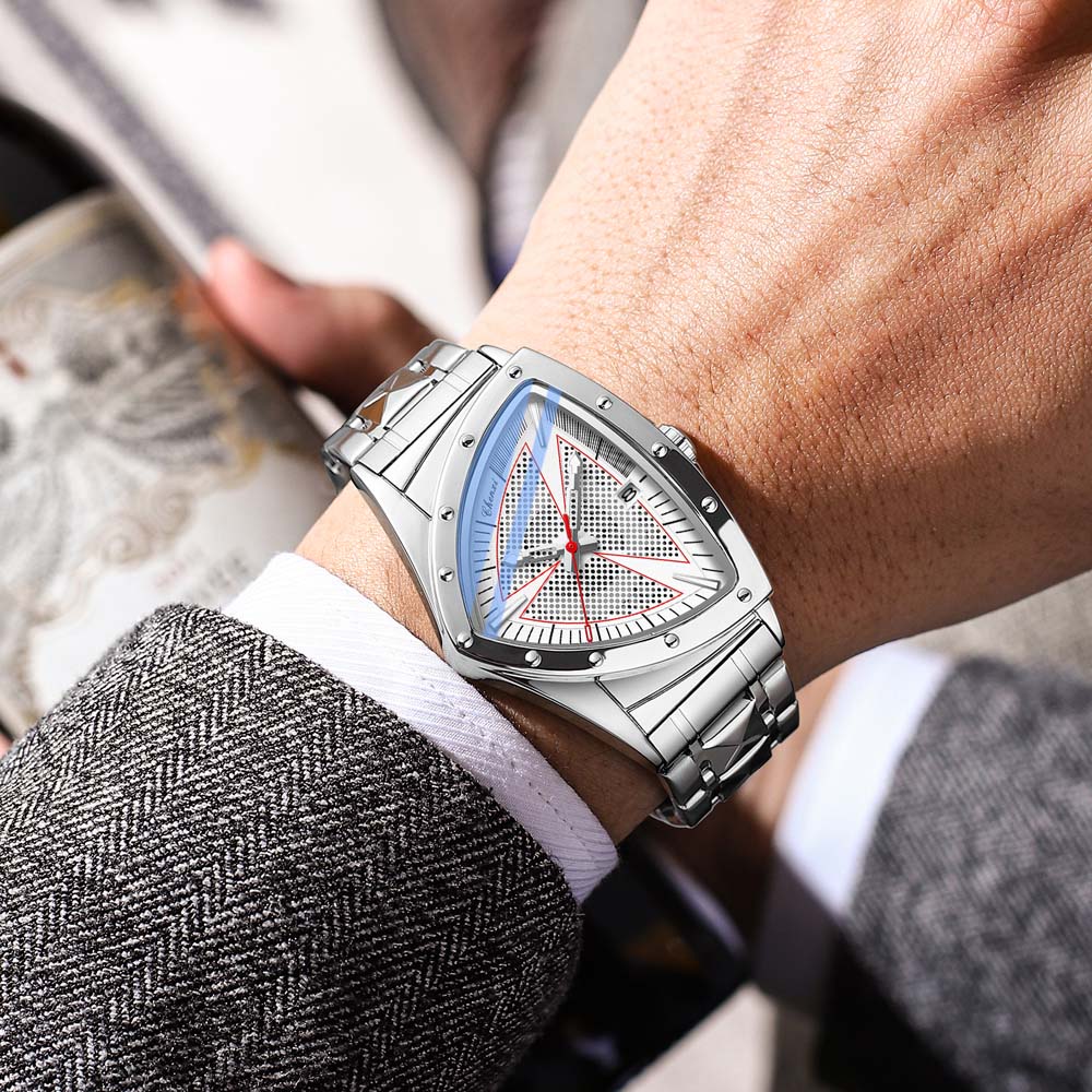 CHENXI Роскошные мужские часы, – обзор и цена Watch Triangle Luxury