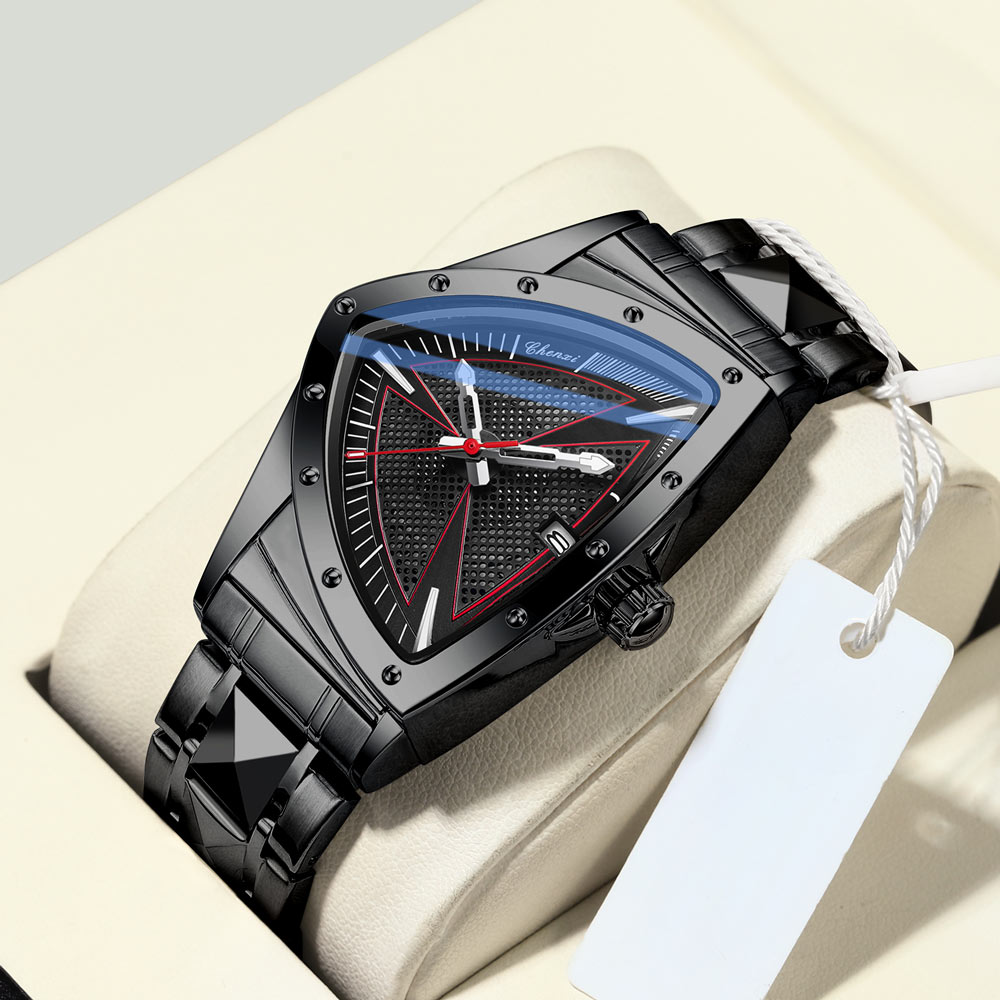 CHENXI Роскошные мужские часы, – обзор и цена Watch Triangle Luxury